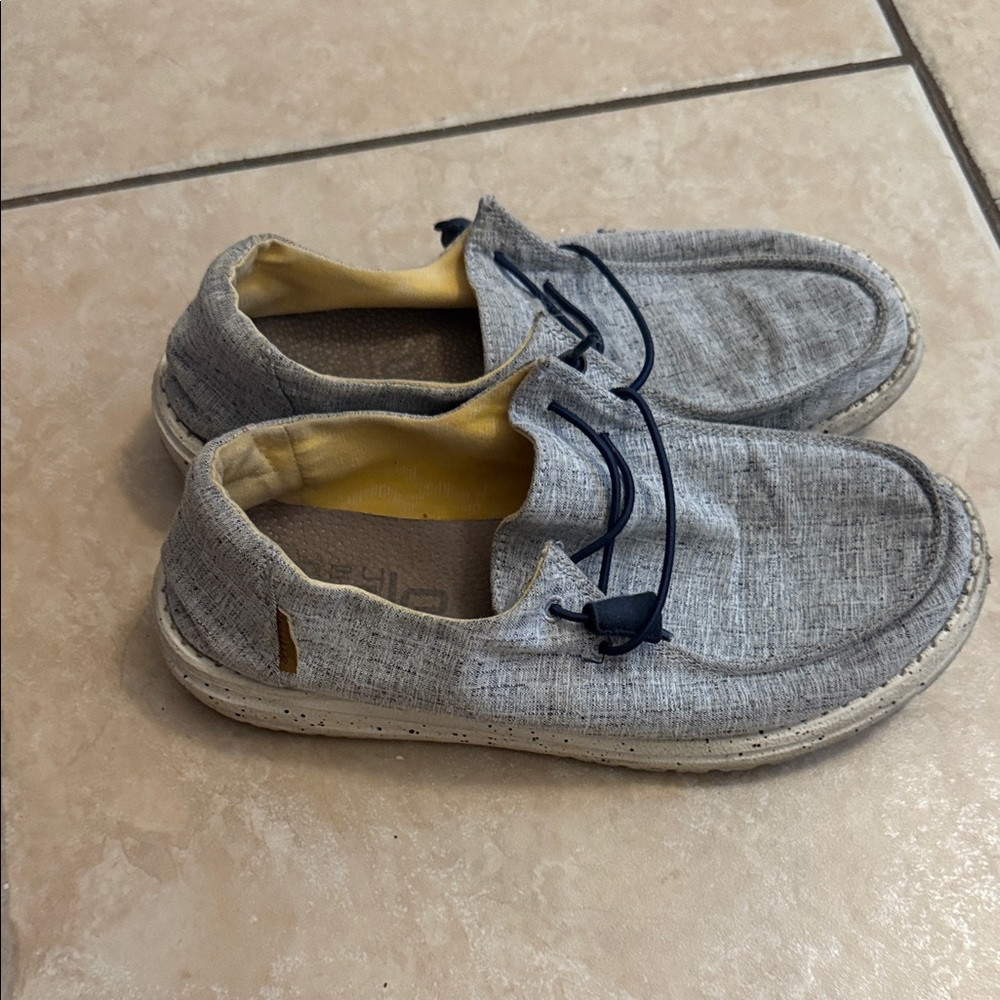 Hey Dude Women’s Light Blue with Navy Details